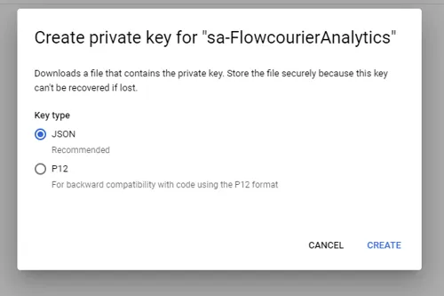 Choose JSON Key Type